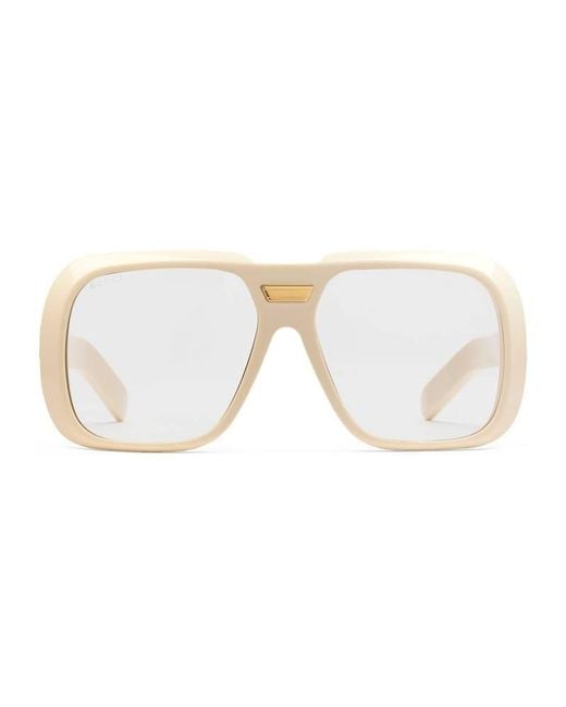 Gucci dapper Dan Glasses in White for Men Lyst