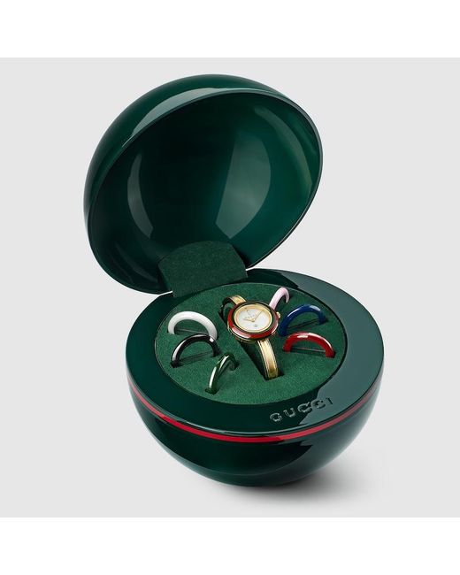 Gucci Metallic Play Watch, 28Mm