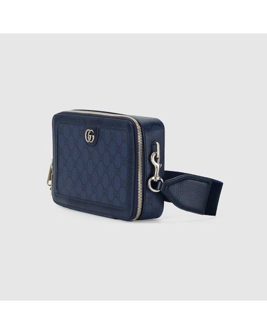Mini Borsa Ophidia GG di Gucci in Blue da Uomo