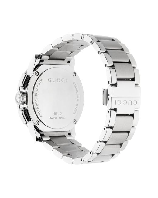 Gucci G-chrono Watch, 44mm in Metallic 