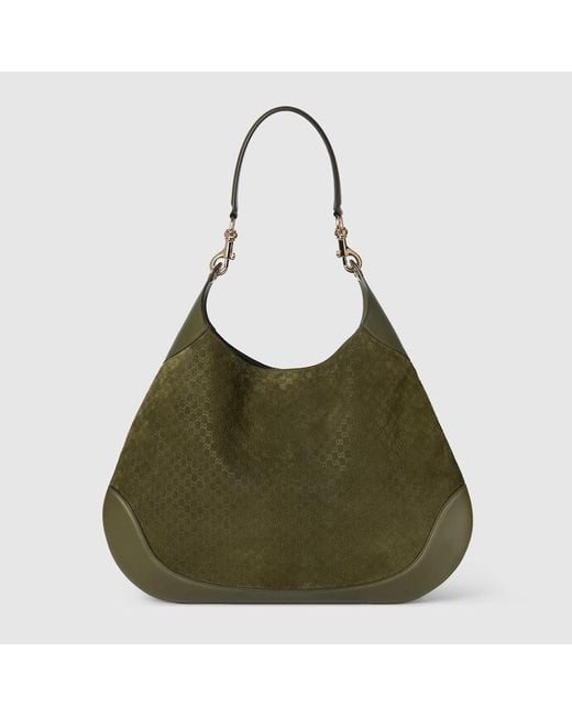 Gucci Green B Large Shoulder Bag