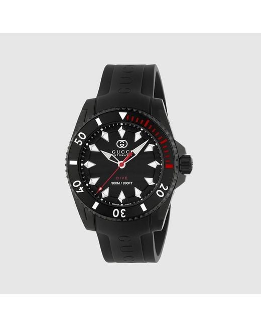 Gucci Black Dive Watch for men