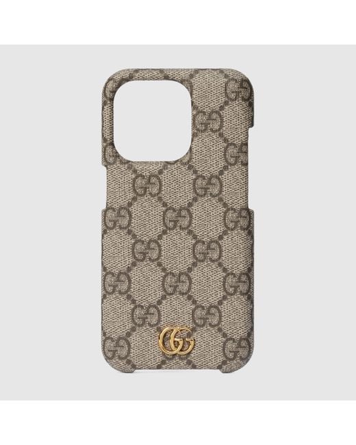 Gucci Natural Ophidia Case For Iphone 15 Pro for men