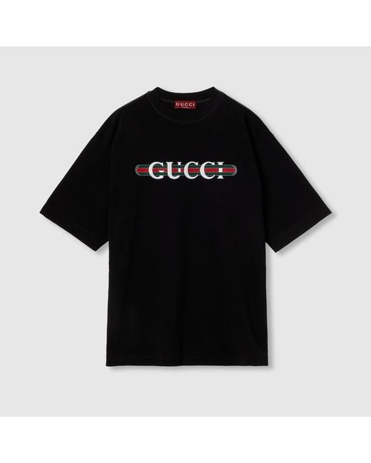 Gucci Multicolor Logo T-Shirt for men