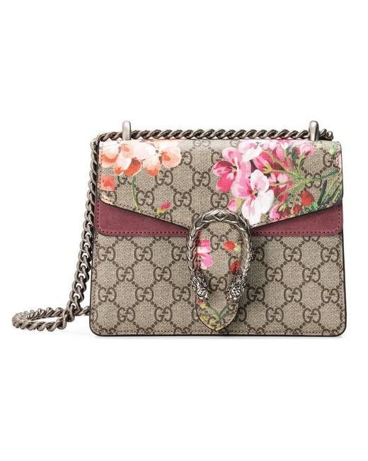 Gucci Natural 2016 Re-edition Dionysus GG Blooms Bag