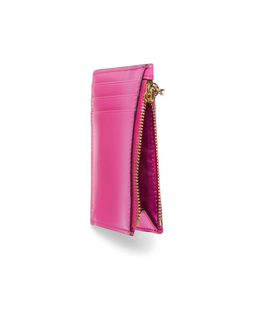 Gucci Pink Luce Card Case Wallet