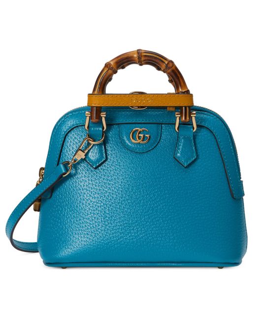 Gucci Diana Mini Tote Bag in Blue Lyst