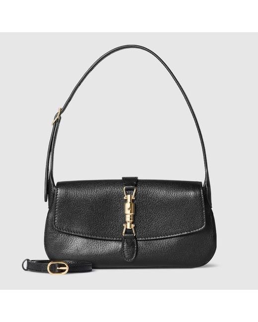 Borsa A Spalla Jackie Misura Piccola di Gucci in Black