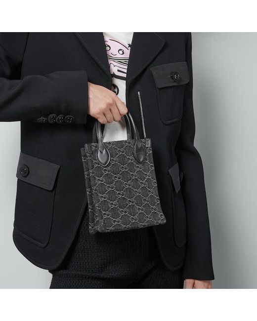 Gucci Black Ophidia GG Mini Bag