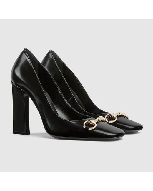 Gucci Black Signora Pump