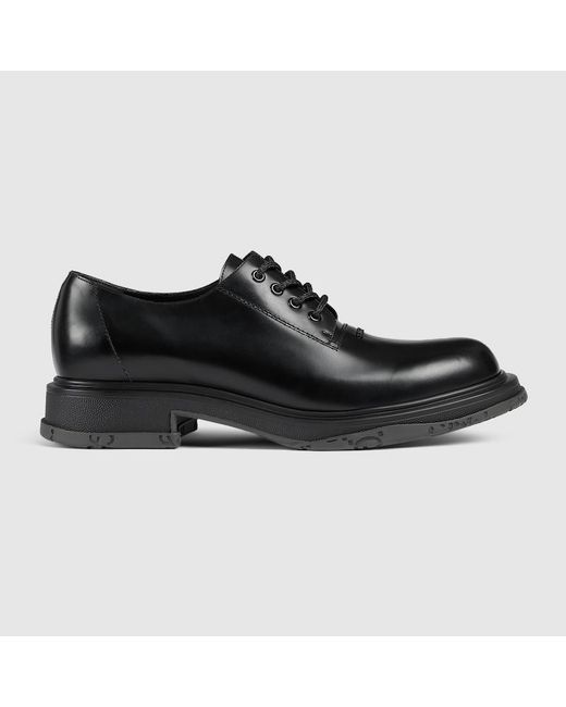 Gucci Black Lace-Up Shoe for men