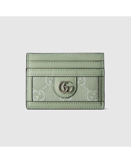 Gucci Green Ophidia GG Card Case