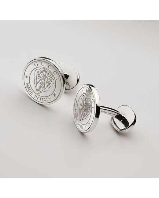 Gemelli Con Cresta di Gucci in Metallic
