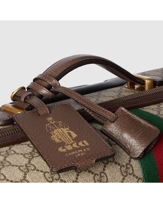 Gucci Natural Savoy Cabin Plus Trolley