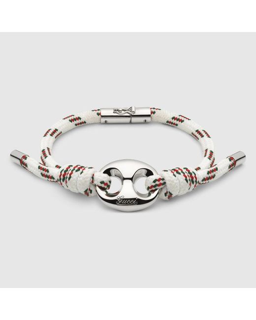 Gucci 〔グッチ マリナ チェーン〕ファブリック ブレスレット Gucci 〔グッチ マリナ チェーン〕ファブリック ブレスレット