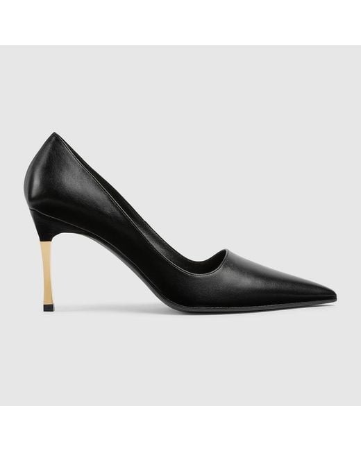 Gucci Black Bombshell Pump