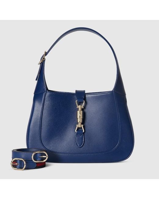 Gucci Jackie 1961 Medium Bag, Leather in Blue | Lyst UK