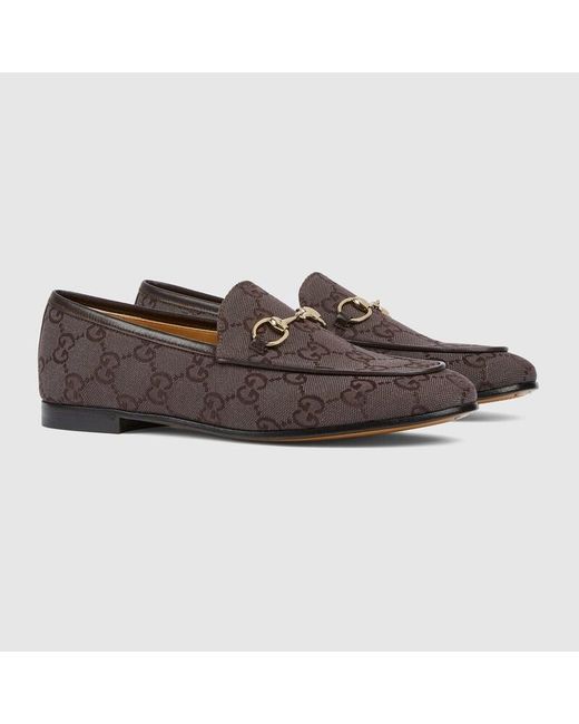 Gucci Brown Jordaan Loafer