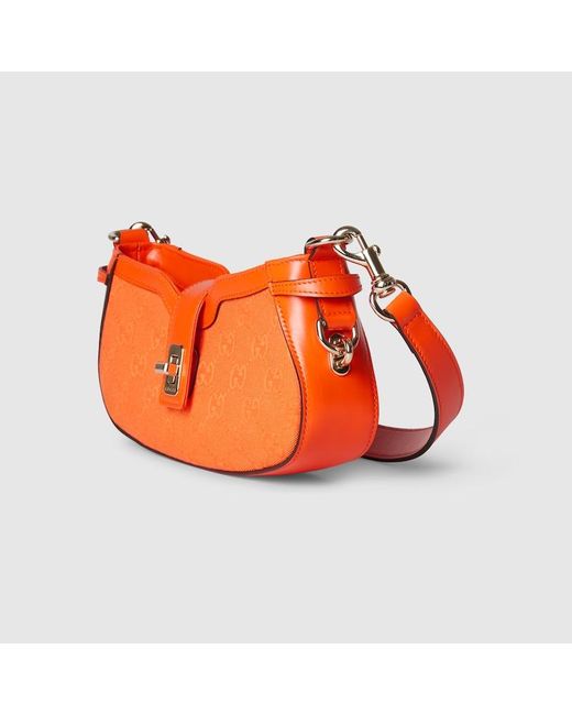 Gucci Orange Moon Side Mini-Schultertasche