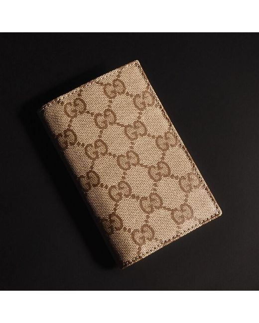 Gucci Natural Essence Classic Card Case for men