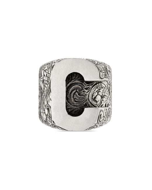 Gucci Letters Ring | Lyst