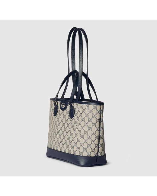 Gucci Gray Ophidia Mini Tote Bag