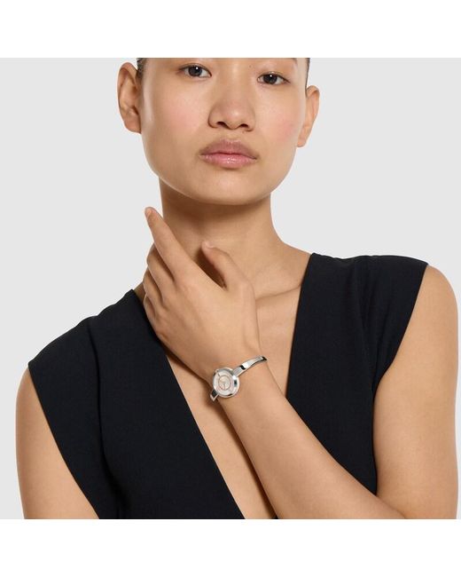 Gucci Metallic Model 2000 Watch, 24Mm
