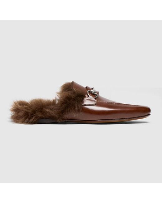 Gucci Brown Casanova Mule, Uk