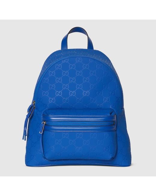 Gucci Mittelgroßer Edge Rucksack in Blue für Herren
