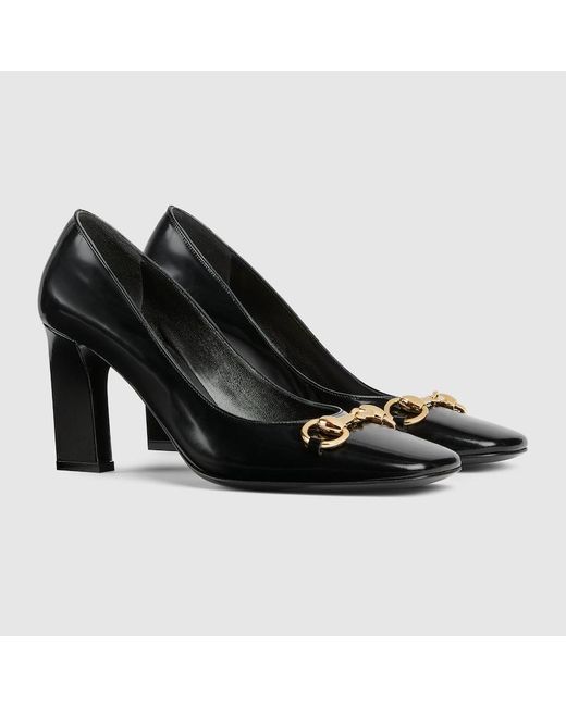 Gucci Black Signora Pump