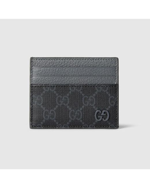 Gucci GG Kartenetui Mit GG Detail in Gray für Herren