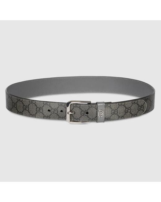 Gucci Green Belt With Interlocking G Detail, Size 100 for men