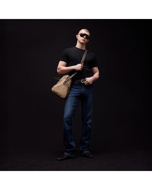 Gucci Black Technical Knit Fabric T-Shirt, Ready-To-Wear for men