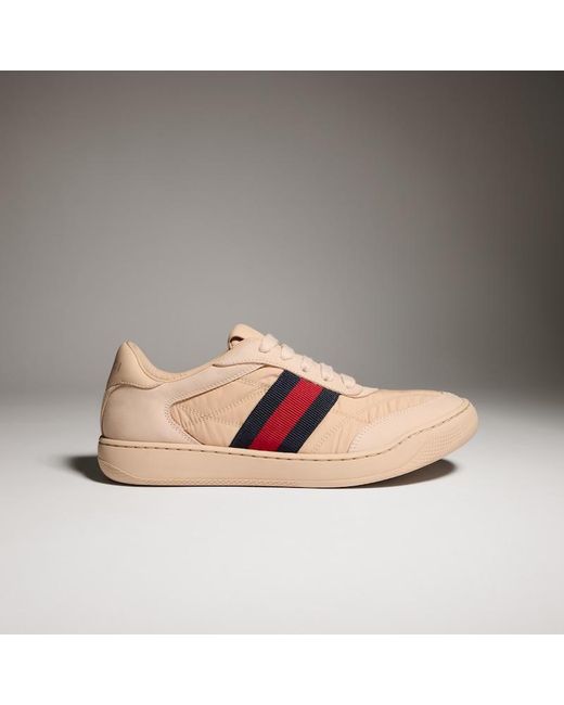 Gucci Pink Screener Sneaker, Uk