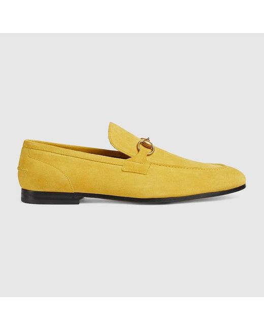 Gucci Jordaan Herrenloafer in Yellow für Herren