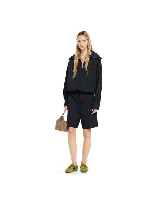 Gucci Black Wool Sweater With Detail