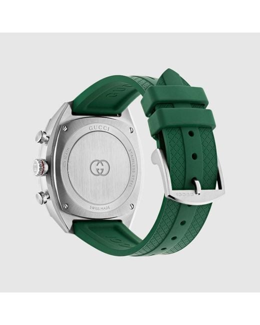 Gucci Green Interlocking Watch, 41Mm for men