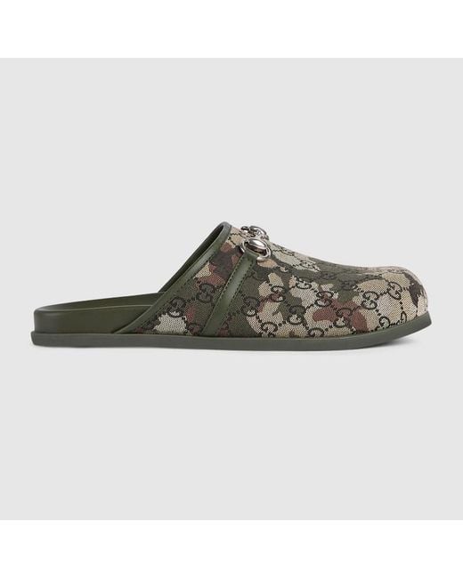 Gucci Green Mule With Horsebit for men