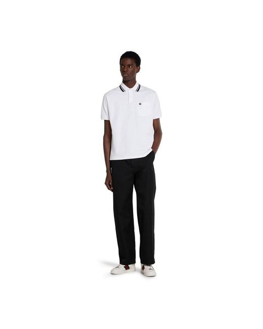 Gucci White Cotton Piquet Polo Shirt With Embroidery, Size Xxxl, Ready-To-Wear for men