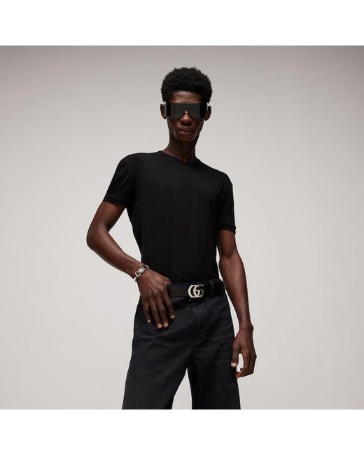 Gucci Metallic Horsebit Motif Bangle Bracelet