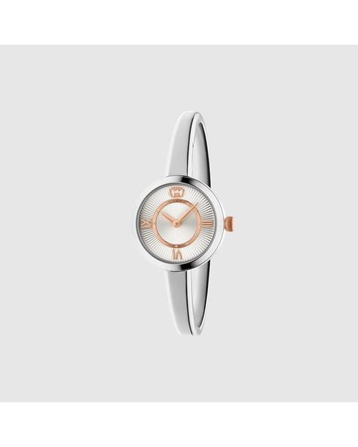 Gucci Metallic Model 2000 Watch, 24Mm