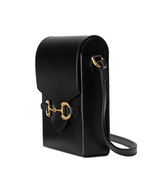 Gucci Synthetic Horsebit 1955 Mini Bag in Black for Men - Save 15% | Lyst