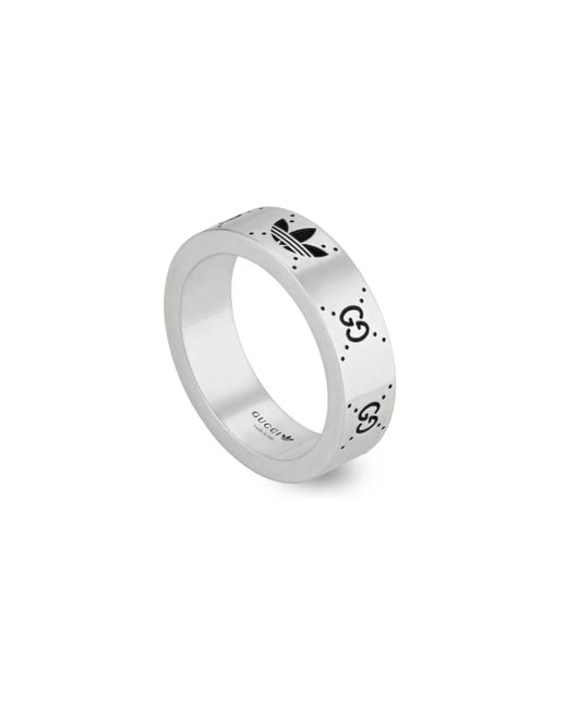 Gucci Adidas X Engraved Ring | Lyst