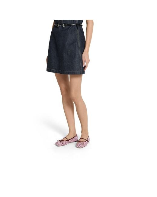 Ballerina Donna Con Morsetto, Taglia di Gucci in Pink