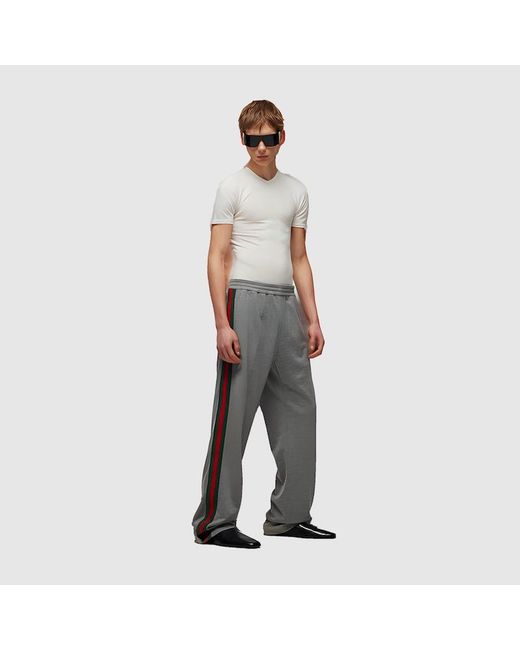 Gucci White Stretch Nylon T-Shirt