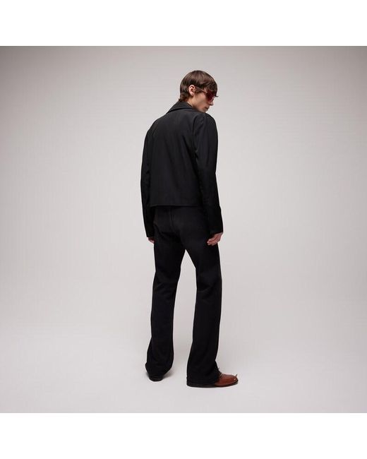 Gucci Black Cotton Acetate Faille Zip Jacket for men