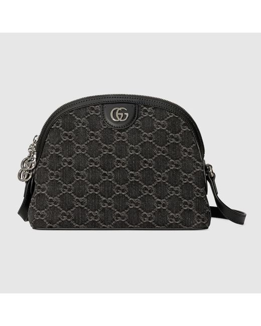 Gucci Black Ophidia GG Small Shoulder Bag