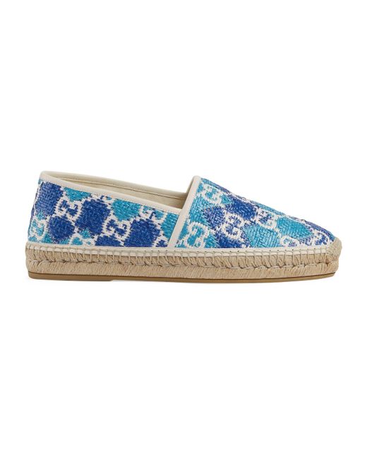 Gucci GG Espadrille in Blue for Men | Lyst