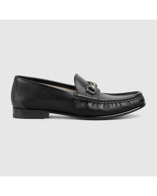 Gucci Black Horsebit 1953 Loafer, Leather
