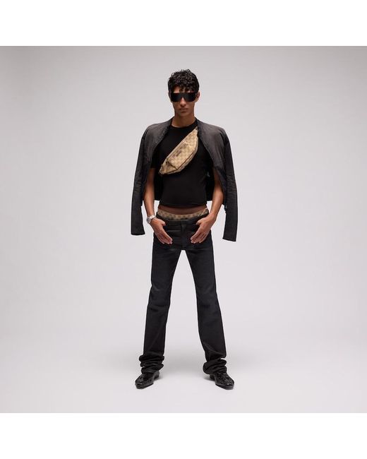 Gucci Black Stretch Jersey T-Shirt, Size Xl, Ready-To-Wear